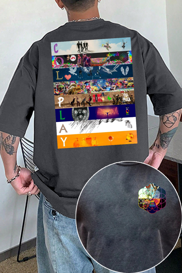 Coldplay Ablum T-shirt