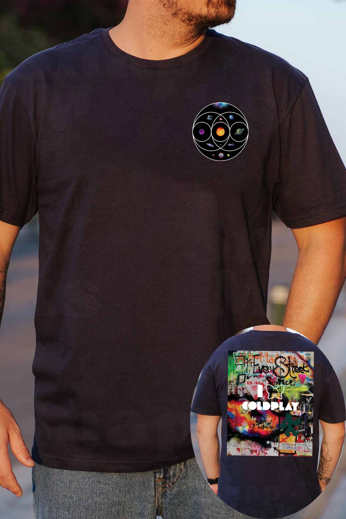 Coldplay Ablum T-shirt