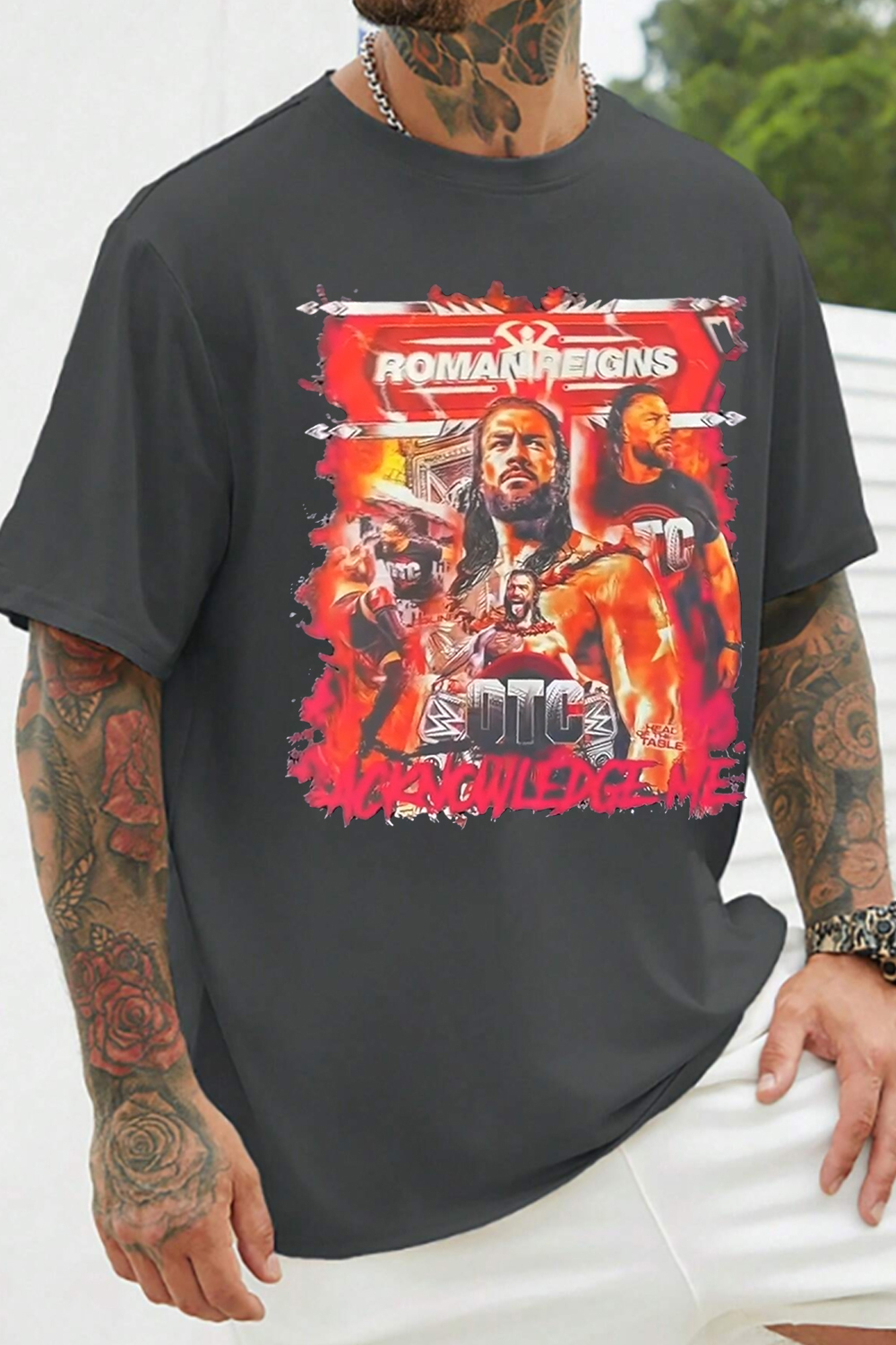 Roman Reigns Sport Graphic Tee For Men