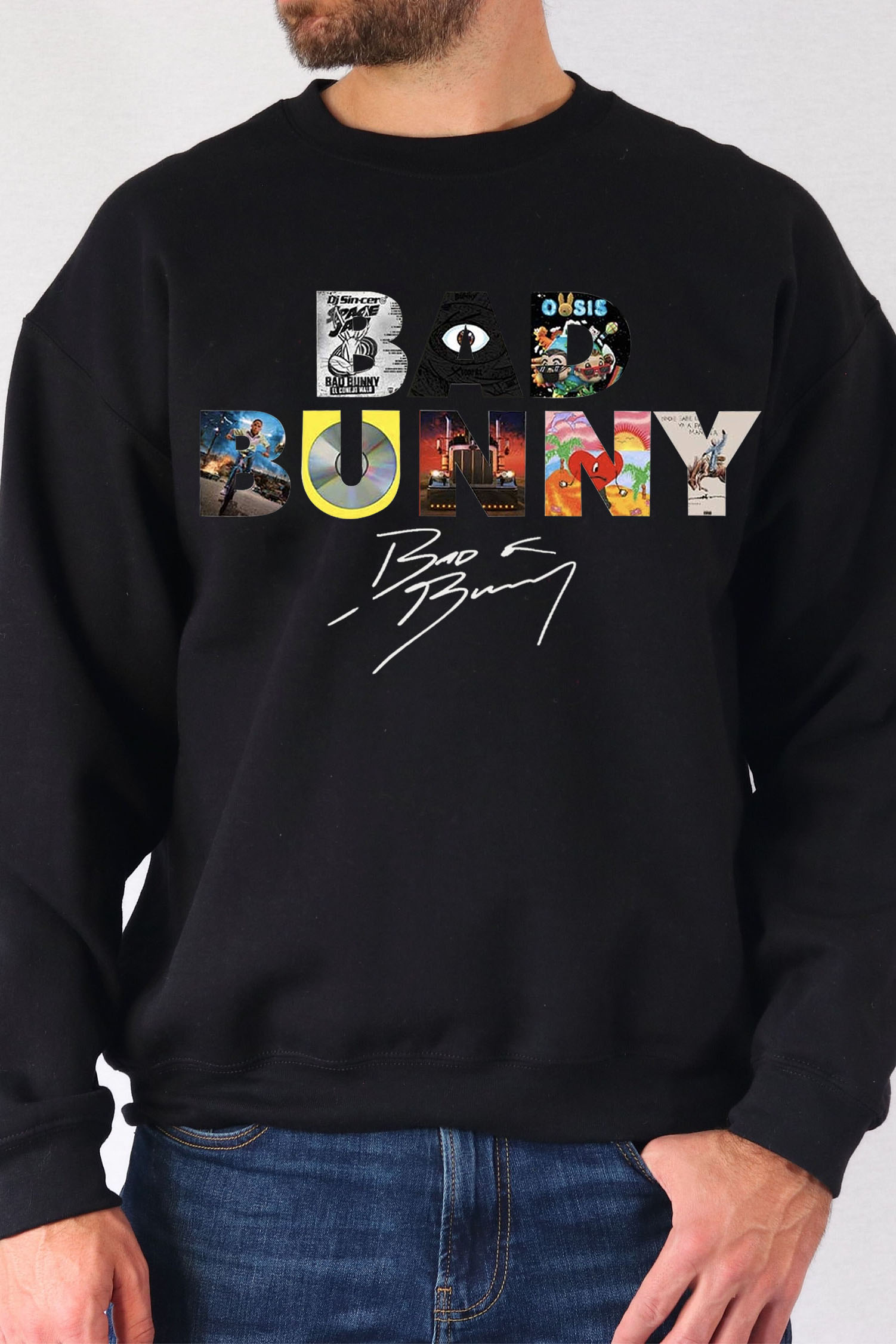 Bad Bunny Men Sweatshirt