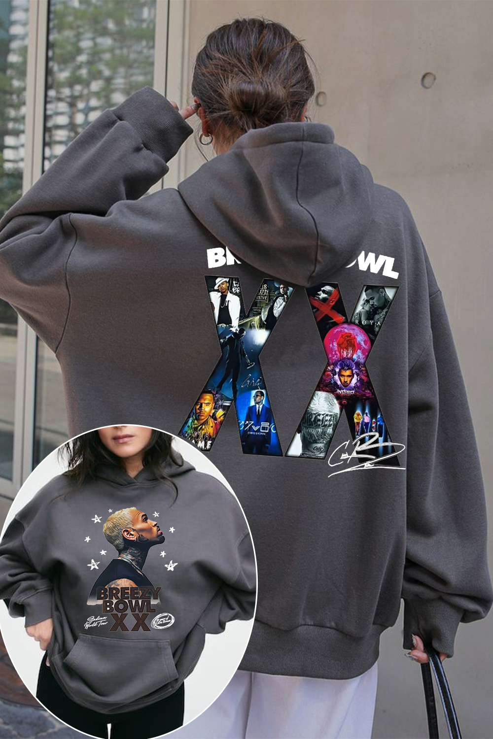 2 Sided CB Graphic Shirt For Women