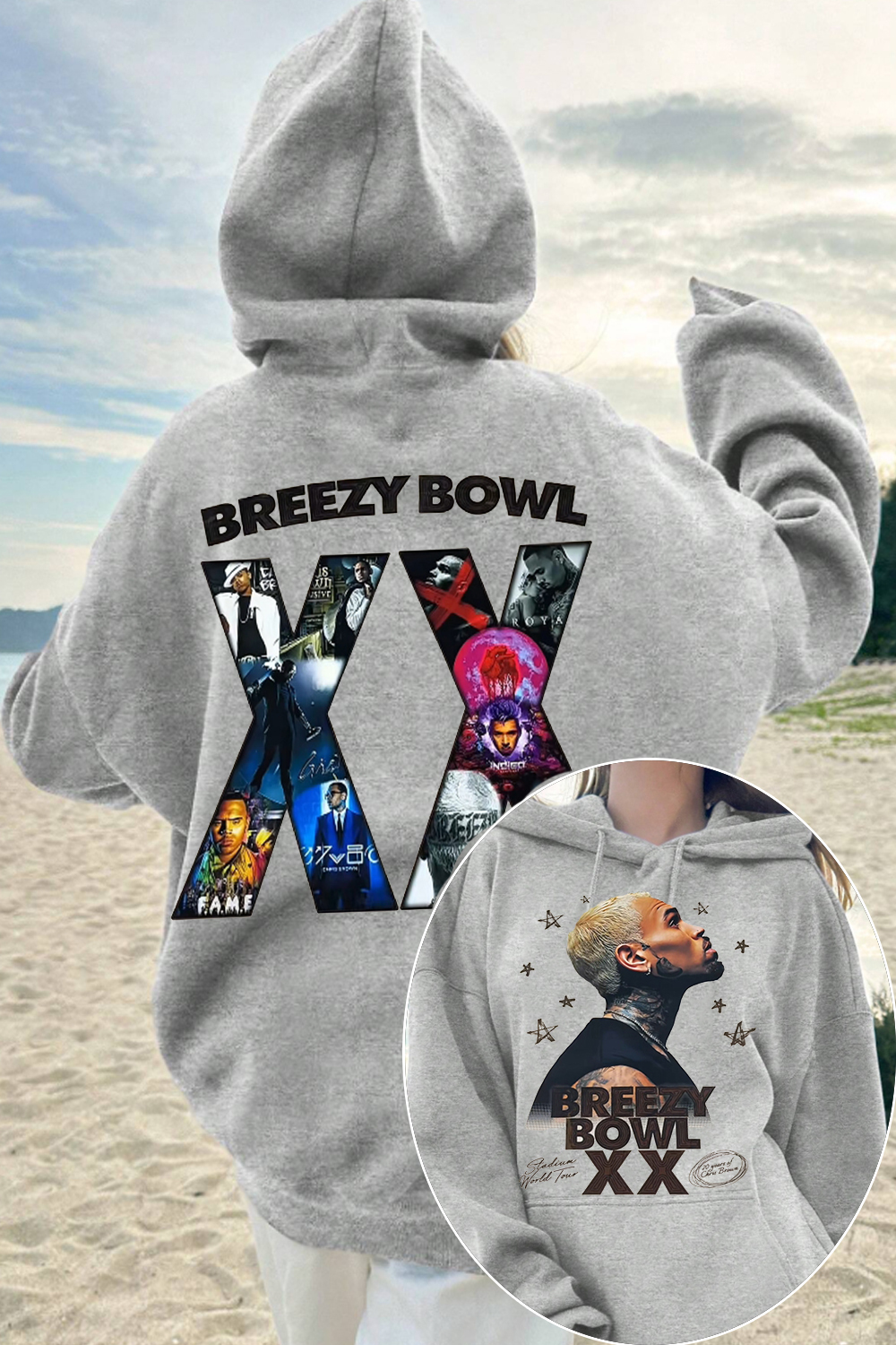 2 Sided CB Graphic Shirt For Women