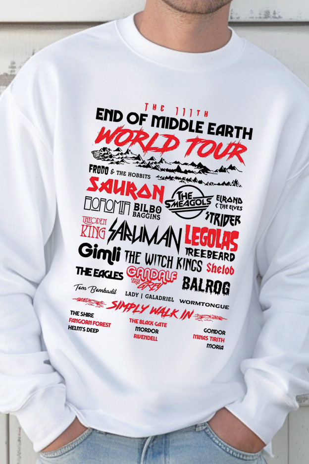 End of Middle Earth Sweatshirt For Men