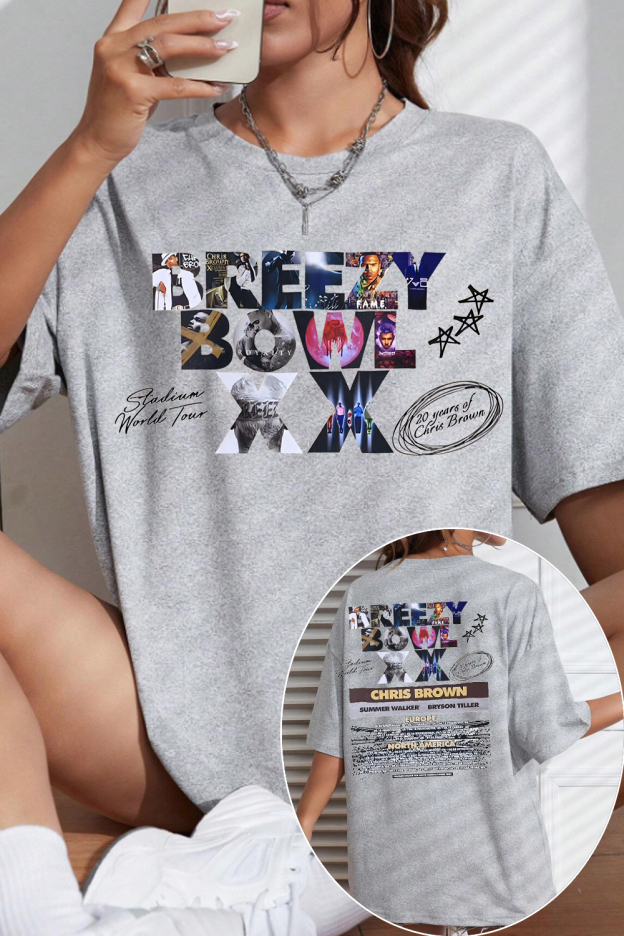 brezbowl double-sided printed T-shirt