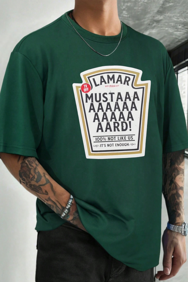 mustard men's t-shirt