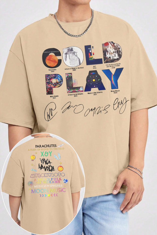 coldplay Both Side shirt