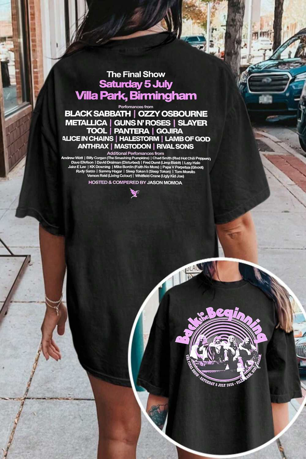 Blacksabbath Ozzy Osbourne women tee