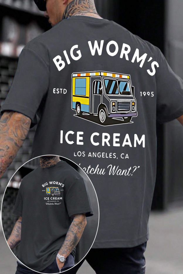 Big Worm Ice Cream Friday Movie Unisex Shirt