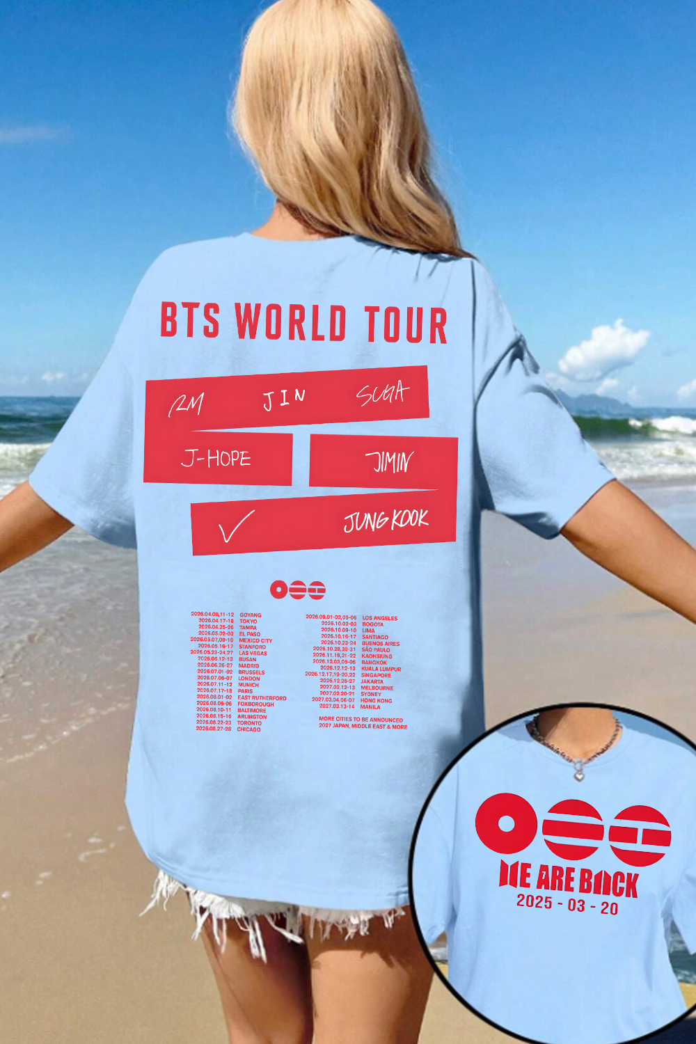 BTS Is Going On Tour🔥💜 Tee