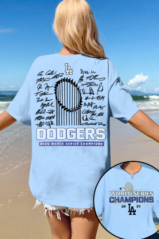 Dodgers 2025 World Series Champions Women Shirt