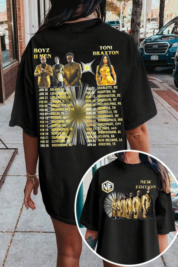New Edition Way Tour 2026 Tee For Women