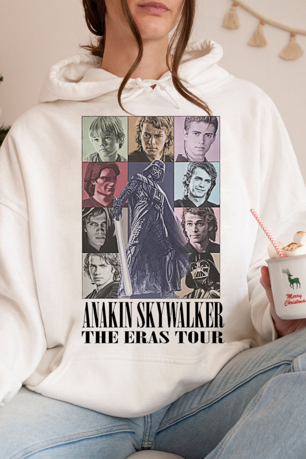 Anakin Skywalker Eras Tour Inspired Vintage Hoodies