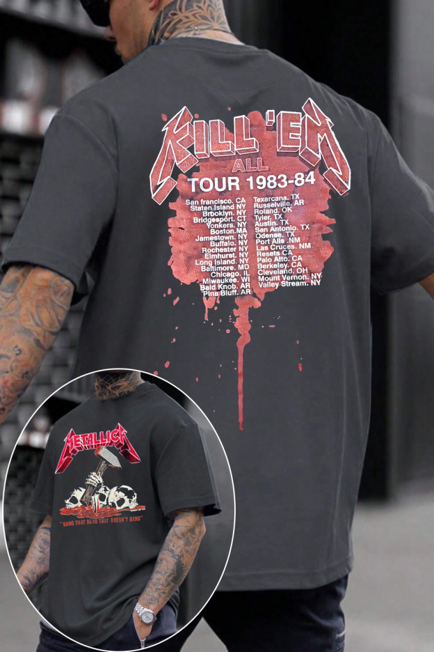 Metallica Kill Em All Heavy Metal Shirt