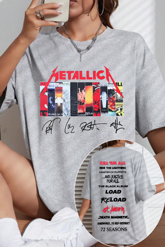 Metallica albums T-SHIRT