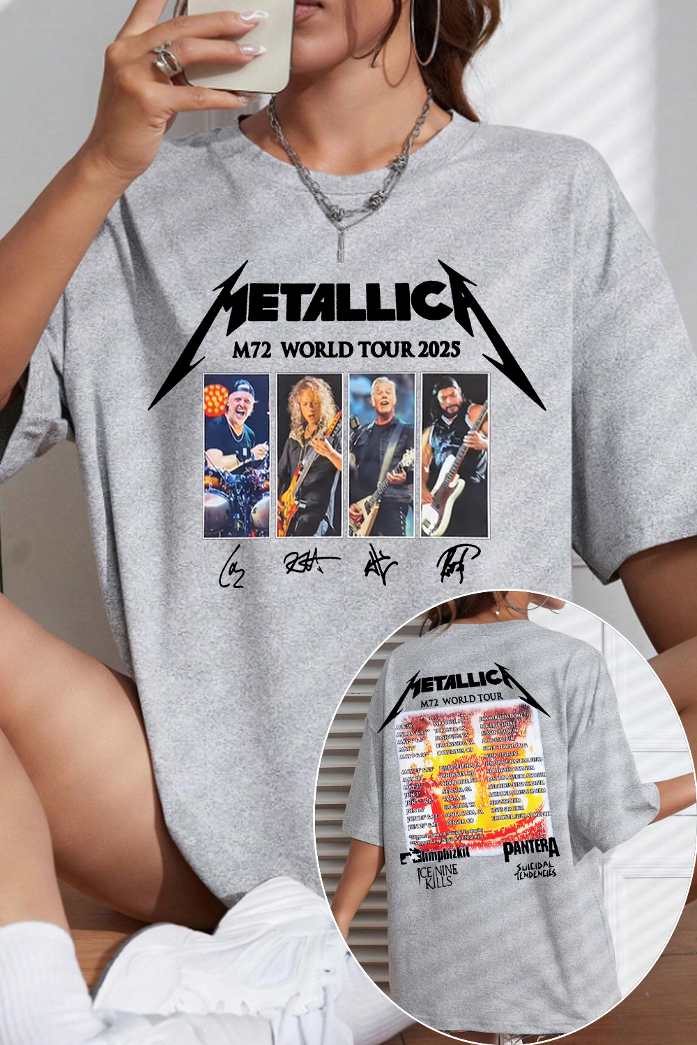 metallica rockband  T-SHIRT