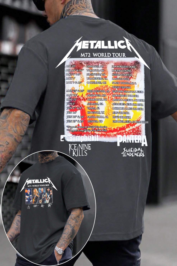 metallica rockband  TEE