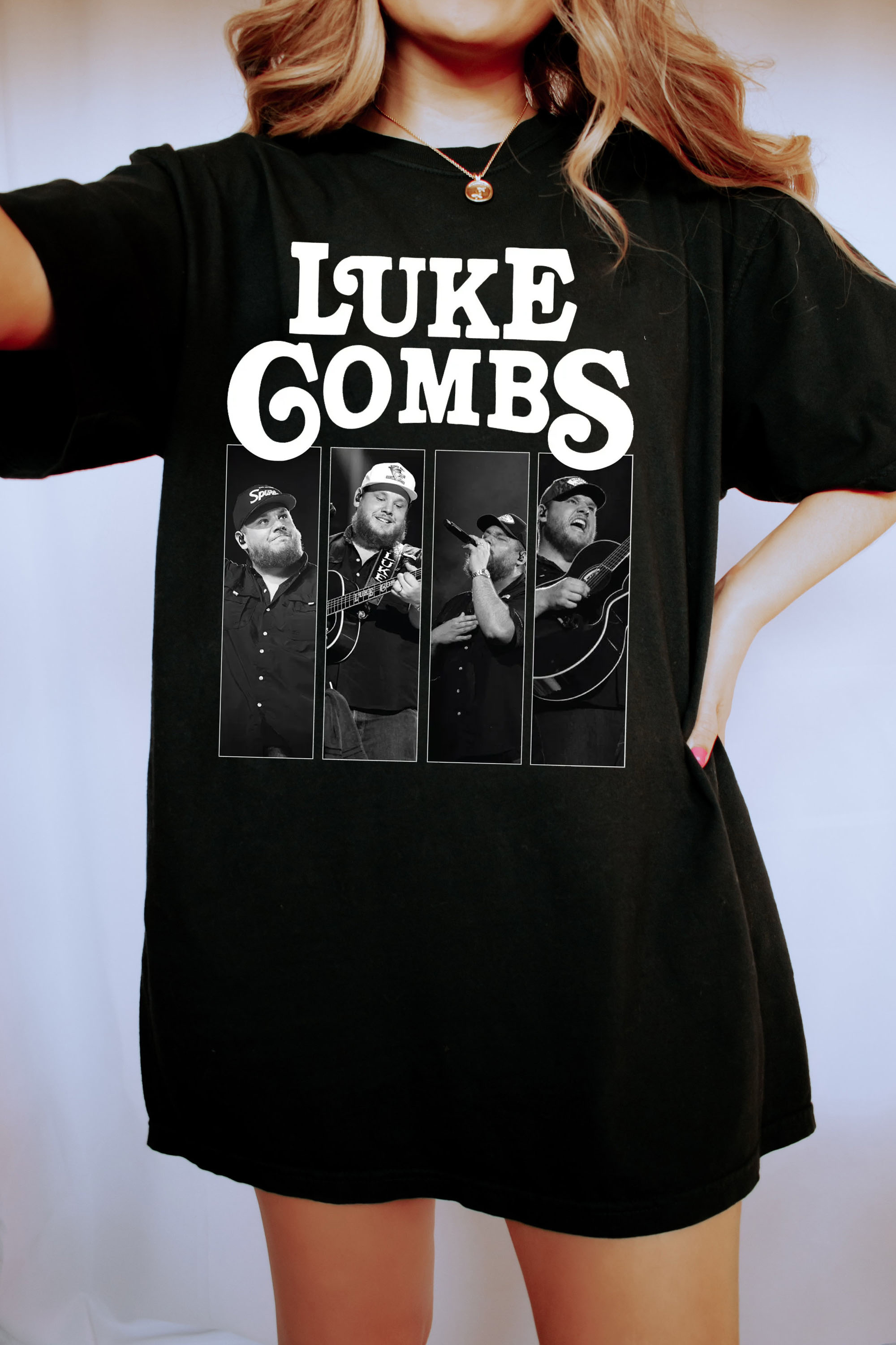 Luke Combs Country Music Tee  For Women