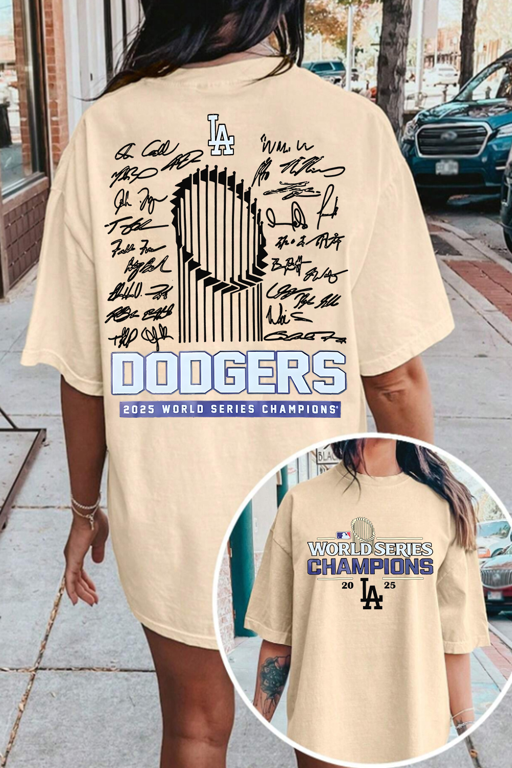 Dodgers 2025 World Series Champions Women Shirt
