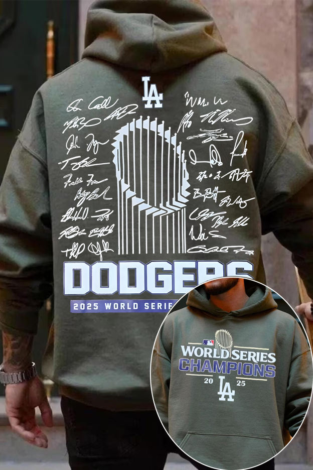 Dodgers 2025 World Series Champions Hoodie