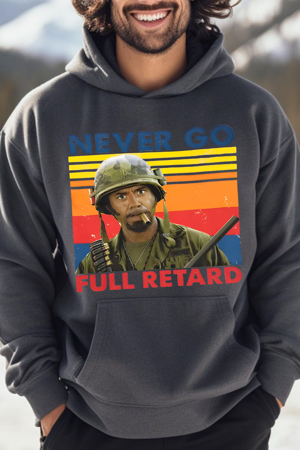 Nevergofullreterrrd Men's Hoodie