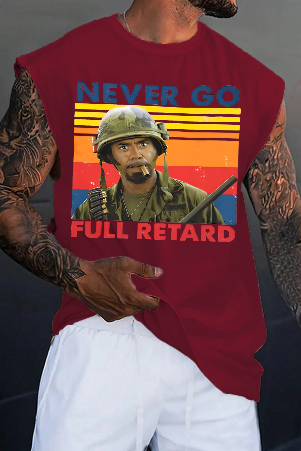 Nevergofullreterrrd Men Tank