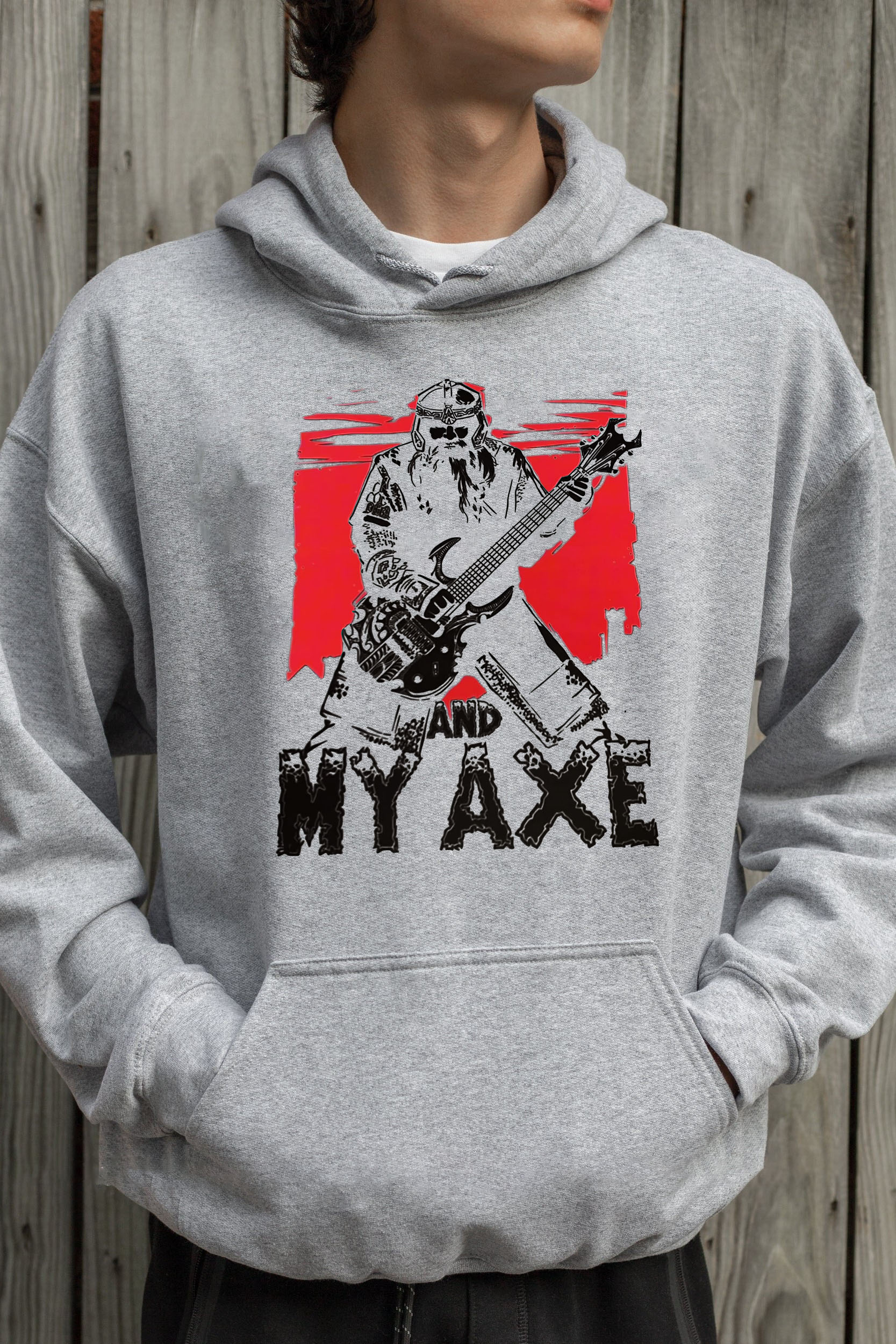 Gimli And My Axe Lord Of The Rings Vintage Men Hoodie