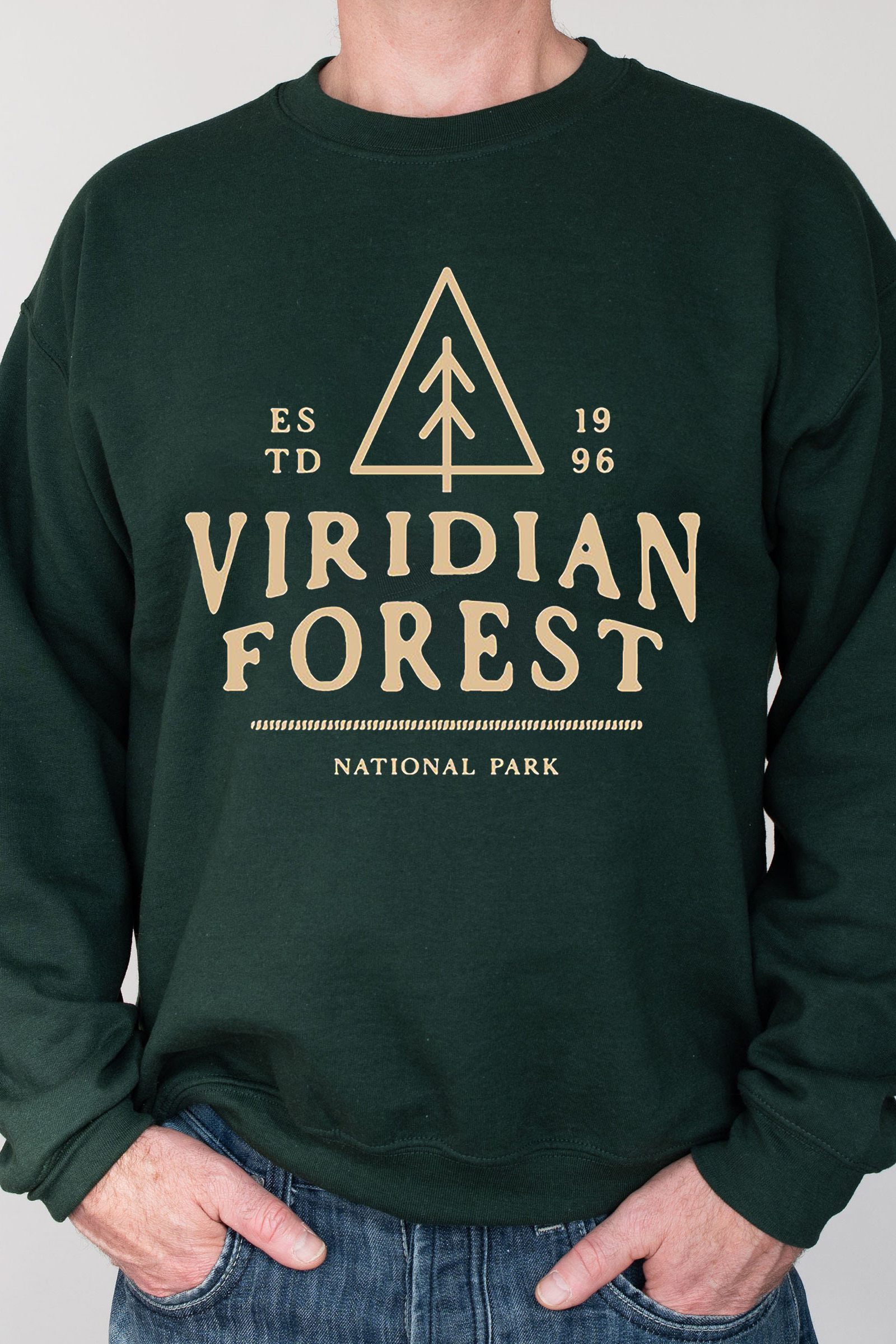 LOTR Fangorn Forest Vintage  Men's Sweatshirt