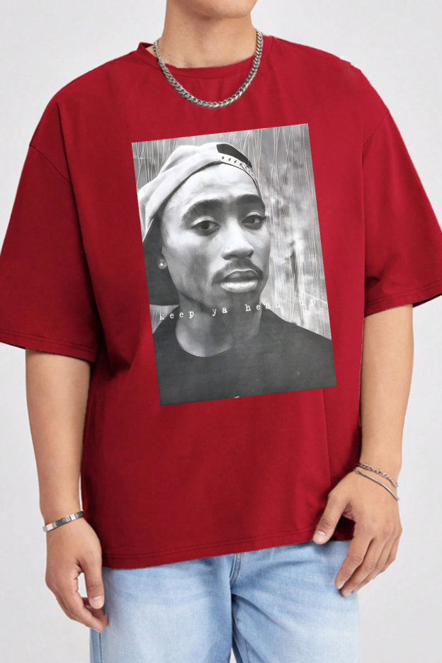 2Pac 90s Rappers Graphic Tee For Men