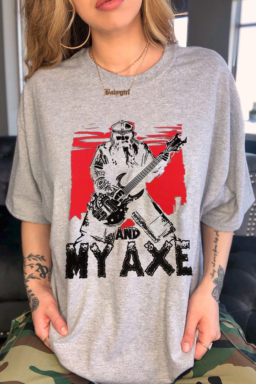 Gimli And My Axe Lord Of The Rings Vintage Shirt
