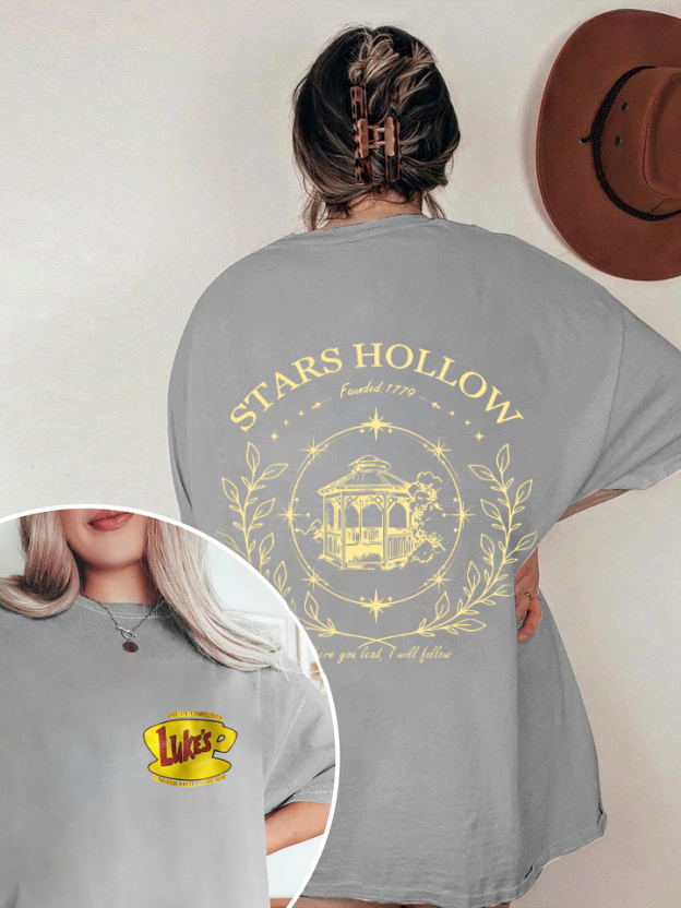 Stars Hollow Where You Lead I Will Follow Tee For Women