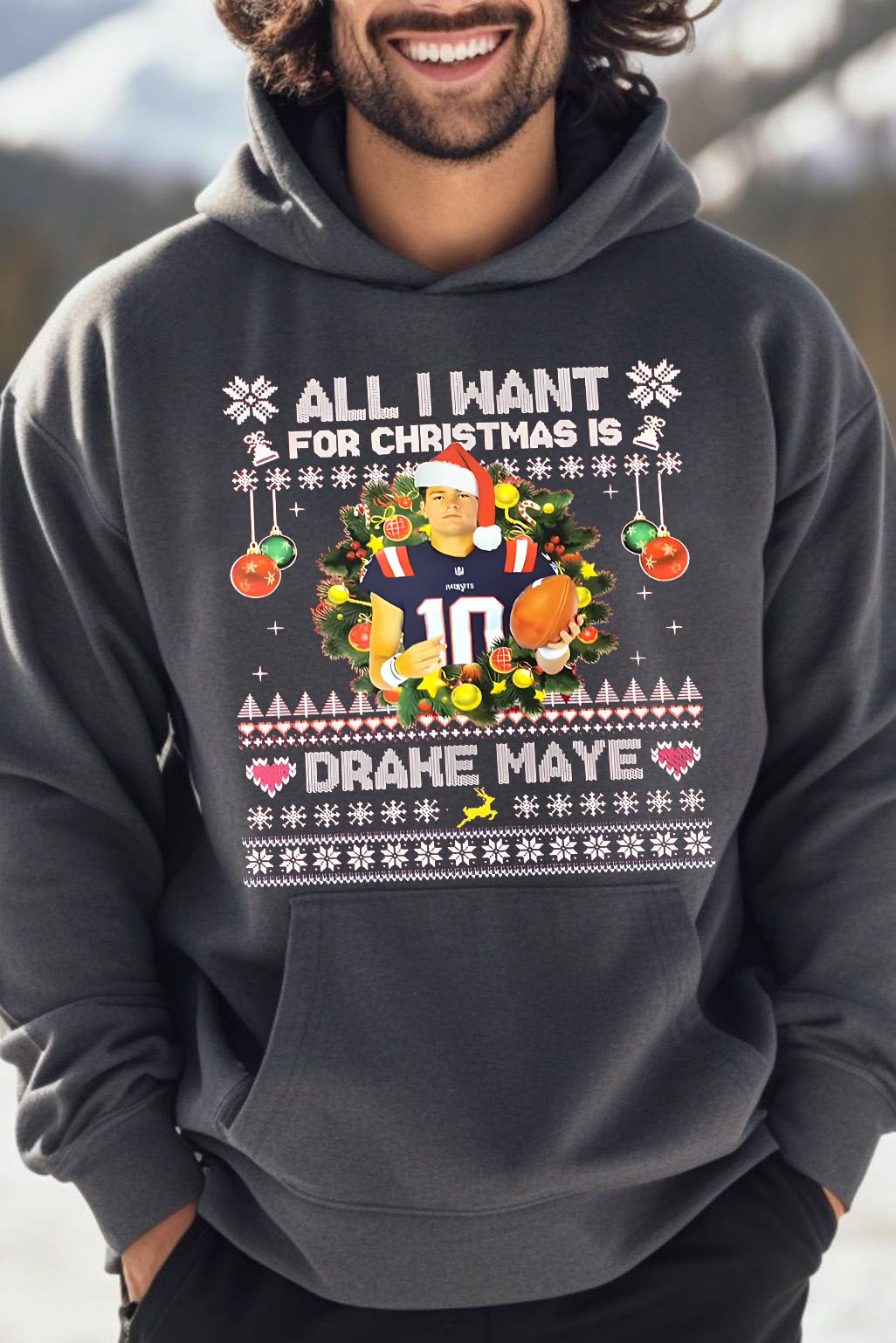 Drake Maye Hoodie