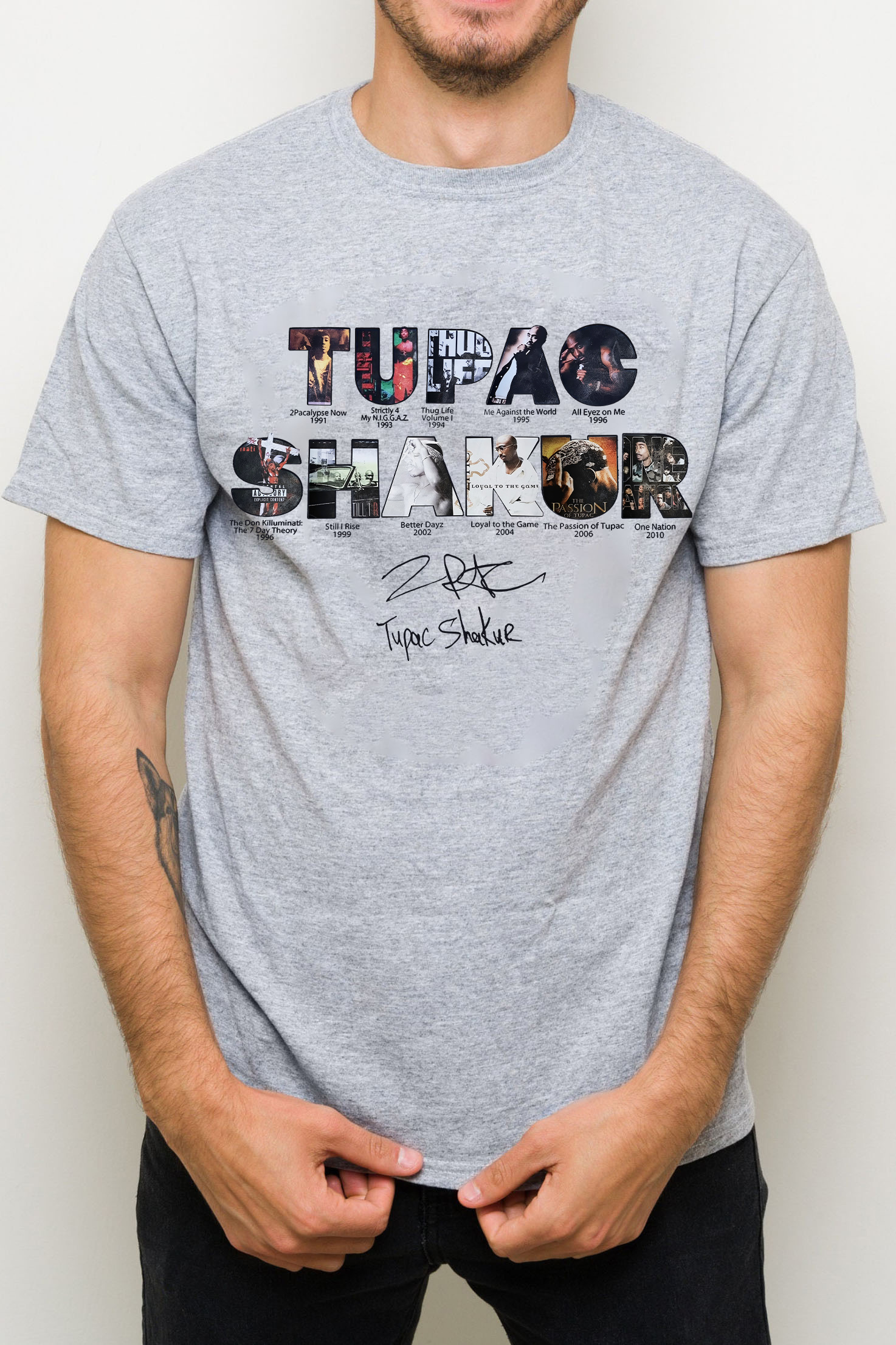 2pacs Hakur Album Tee/Sweatshirt/Hoodie