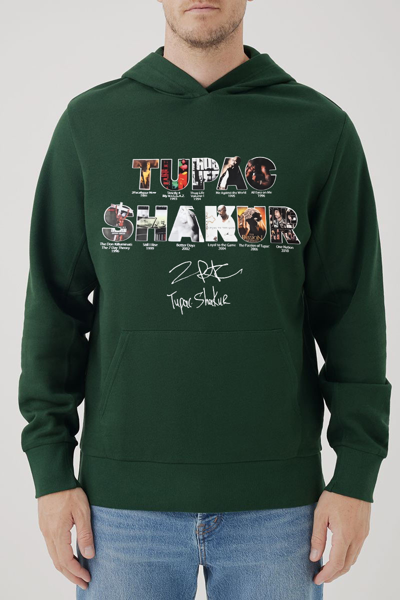 2pacs Hakur Album Hoodie For Men