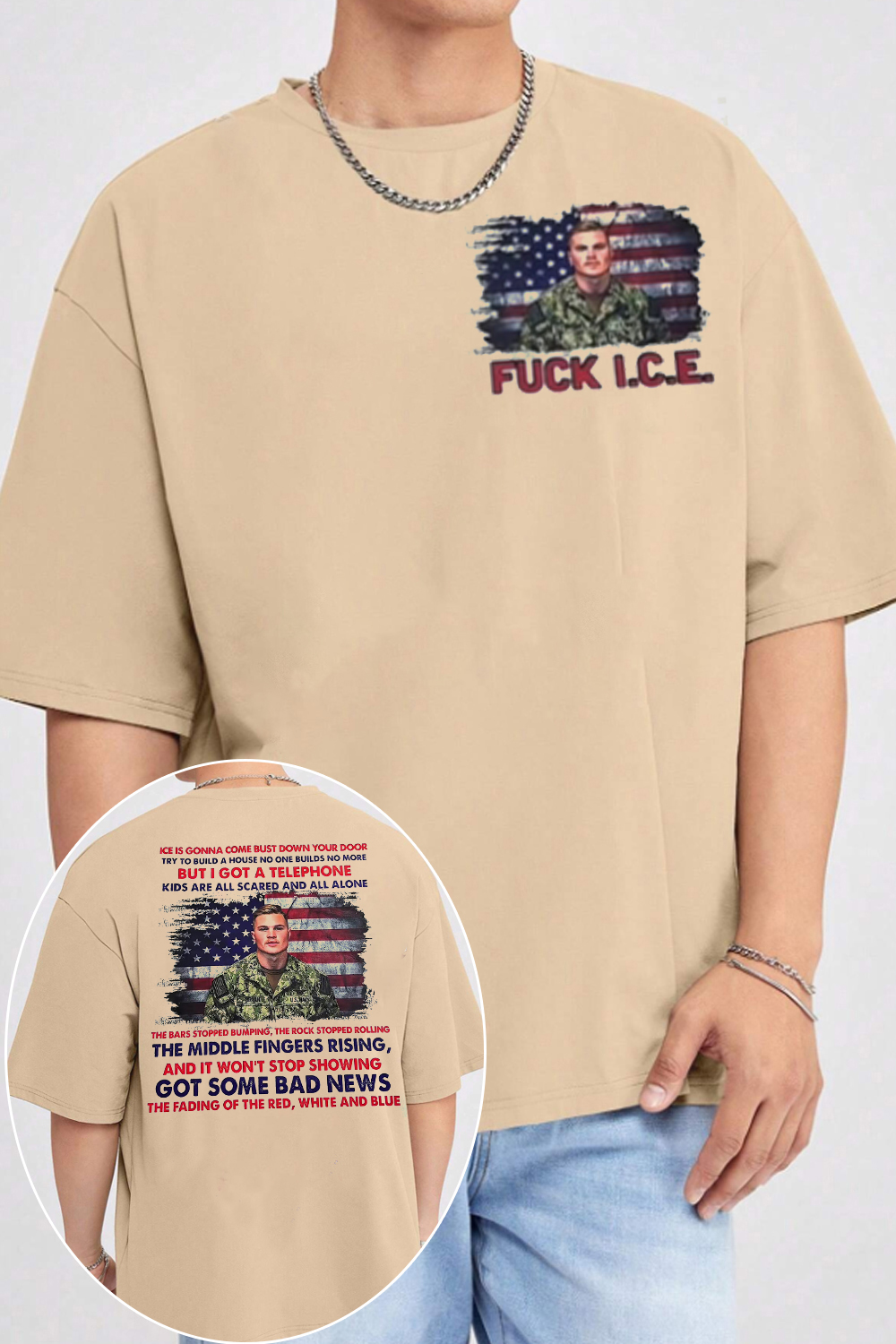 Zach Bryan Tee  For men