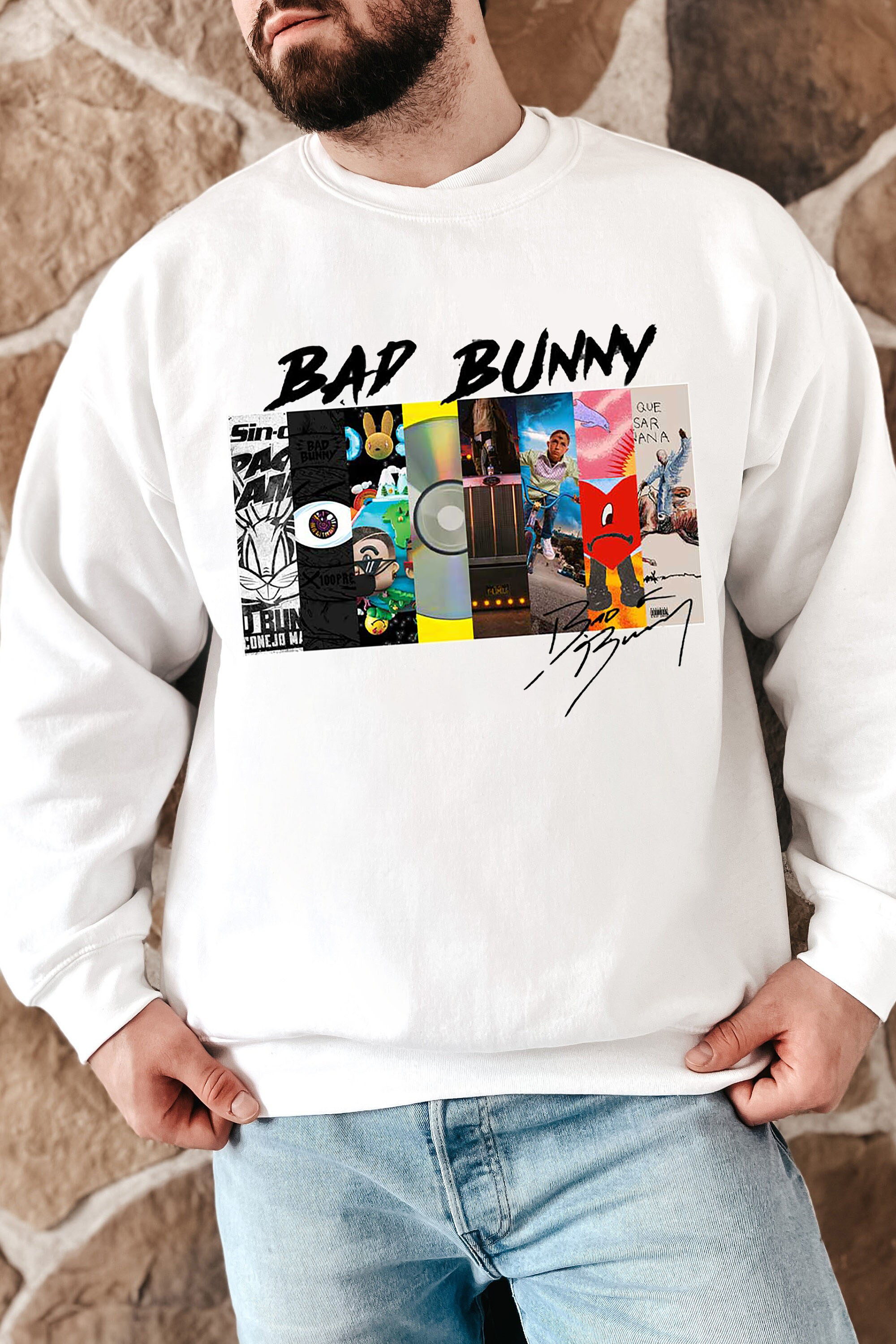 Bad Bunny Signature Men Sweatshirt