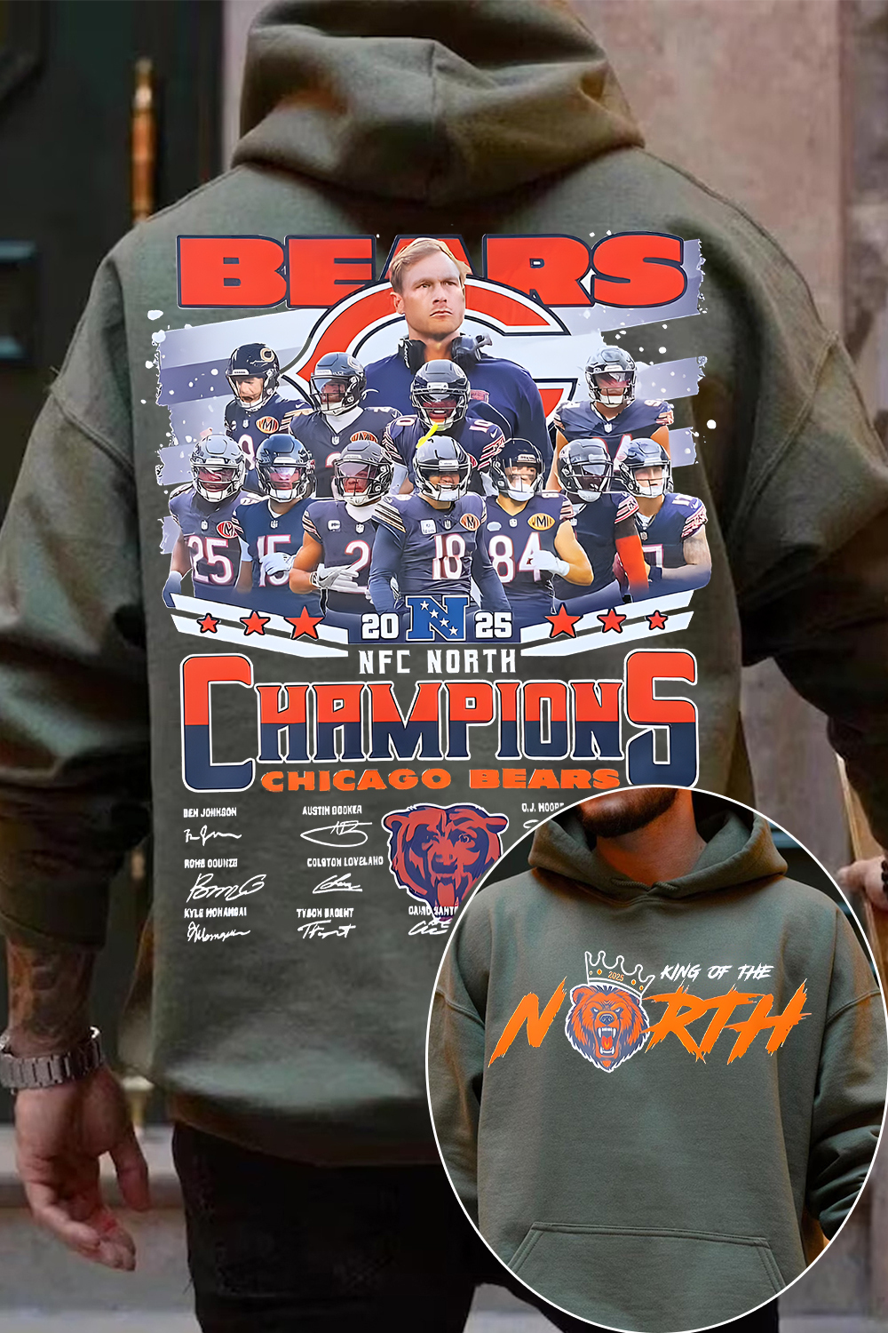 Chicago Bears Fan's Hoodie
