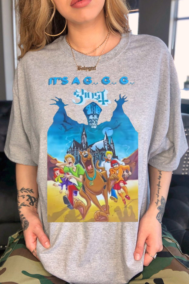Ghost meets Mystery Incorporated t-shirt