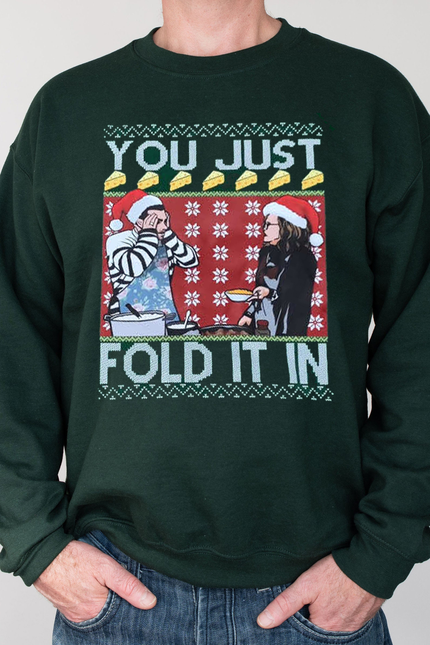 Fold In The Cheese Sweatshirt