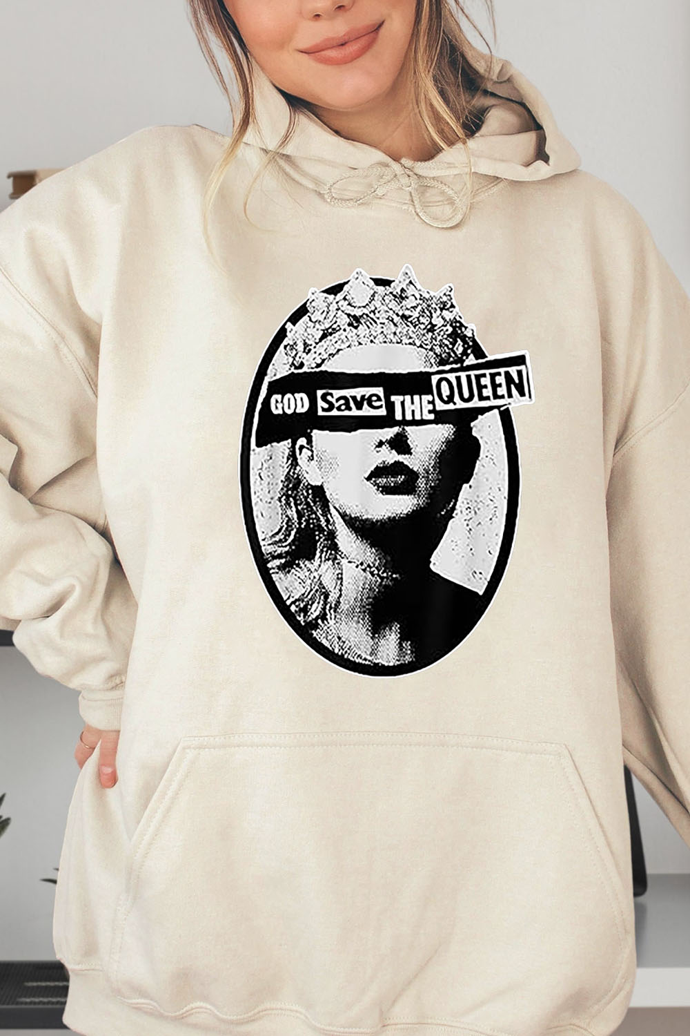 God Save The Queen Women Hoodie