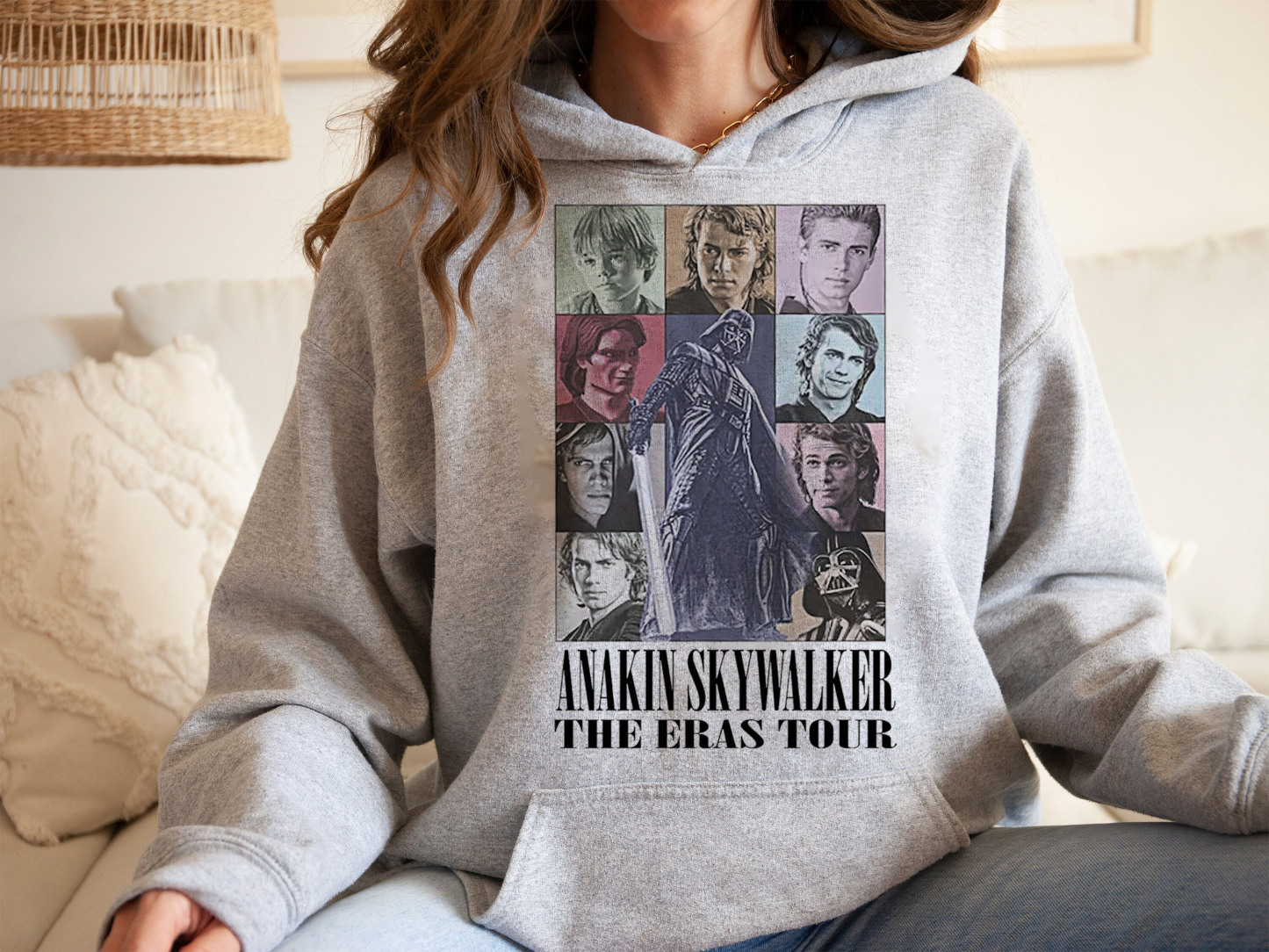 Anakin Skywalker Eras Tour Inspired Vintage Hoodies