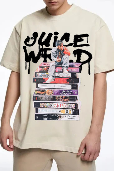 Juicewrld round neck men's T-shirt