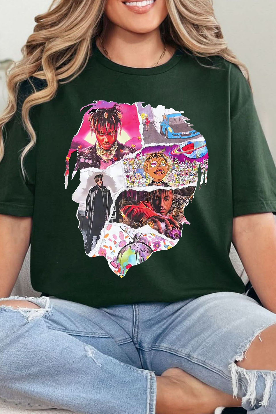 Juice Wrld Crew Neck T-Shirt