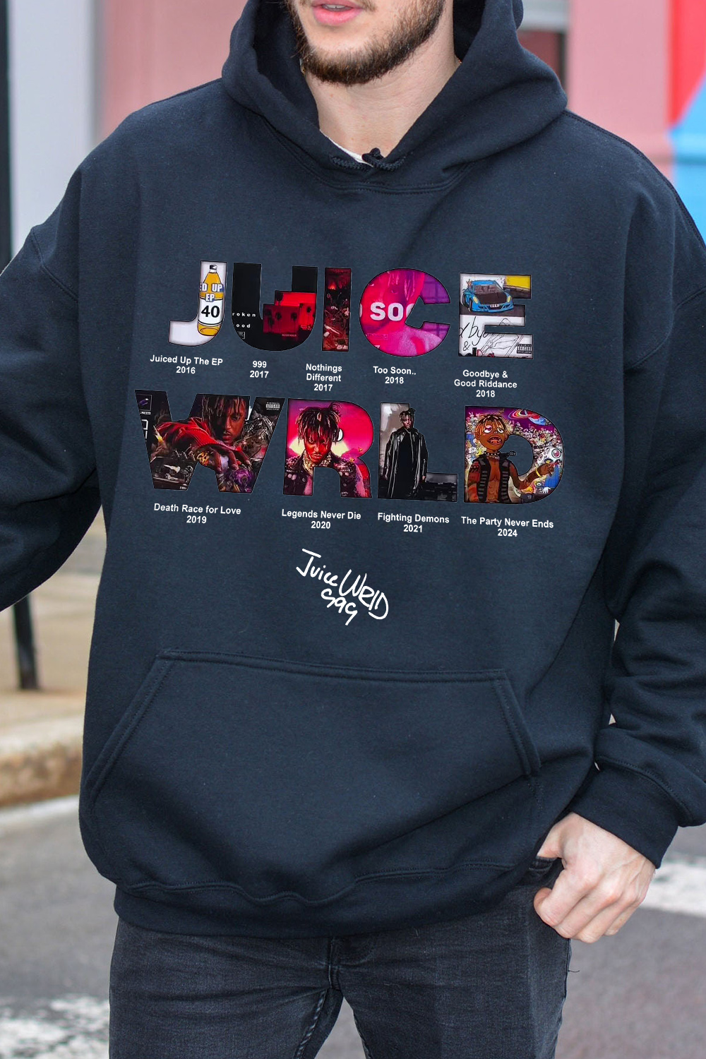 Juicewrld men hoodie