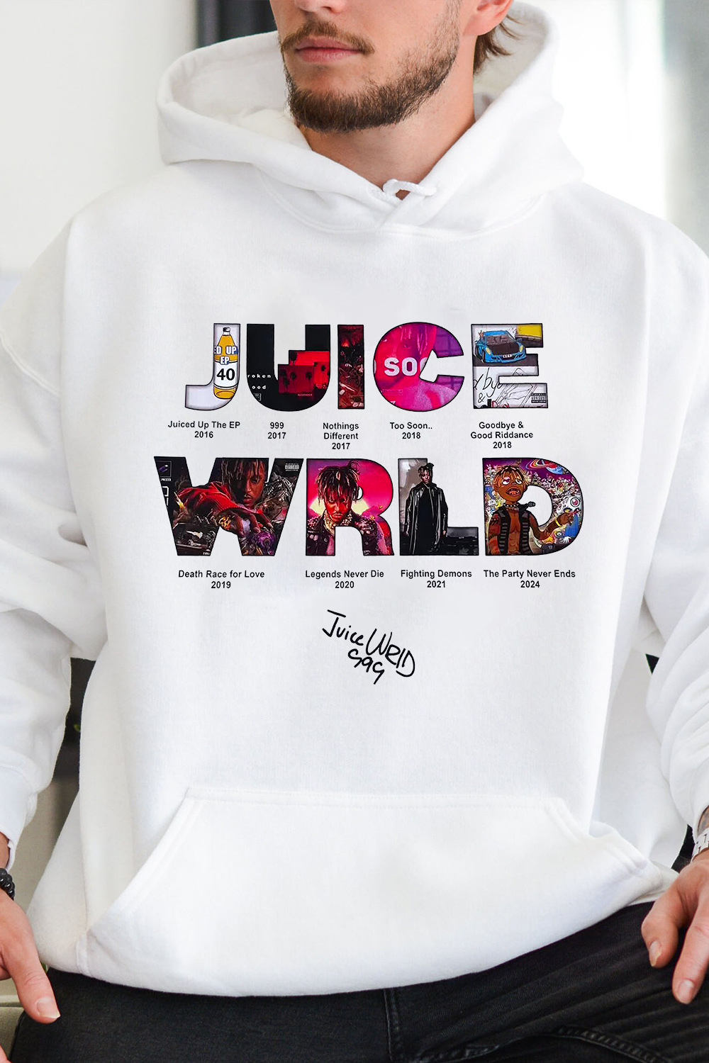 Juicewrld men hoodie