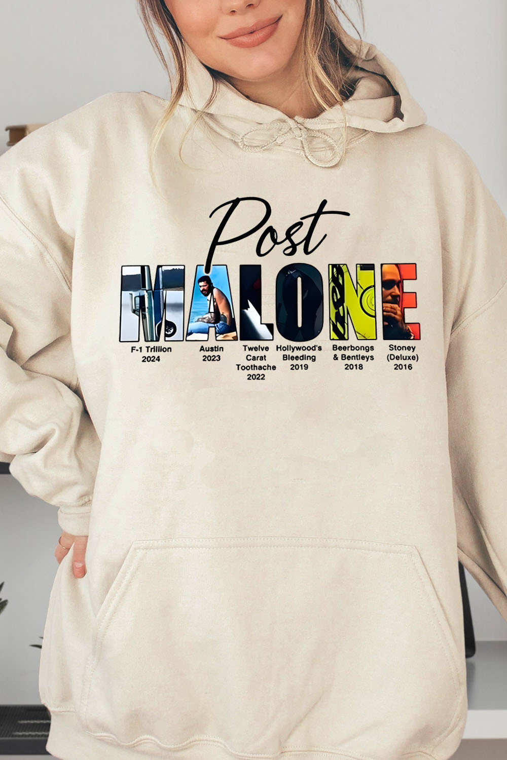 Retro post malone shirt vintage 90s style hoodies