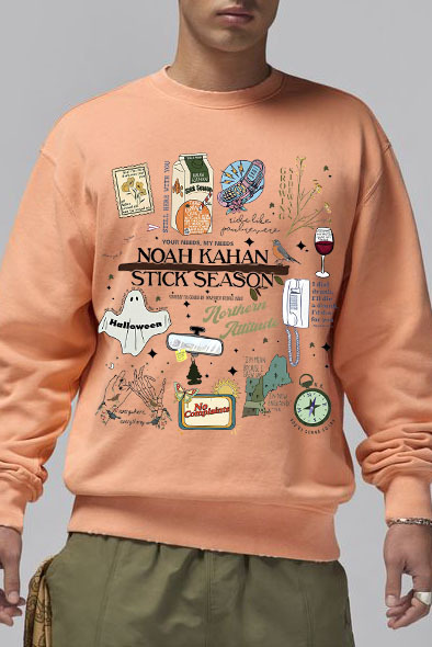 STICK SEASON NOAH KAHAN FULL VERSION NEW DESIGN SWEATSHIRT-MEN