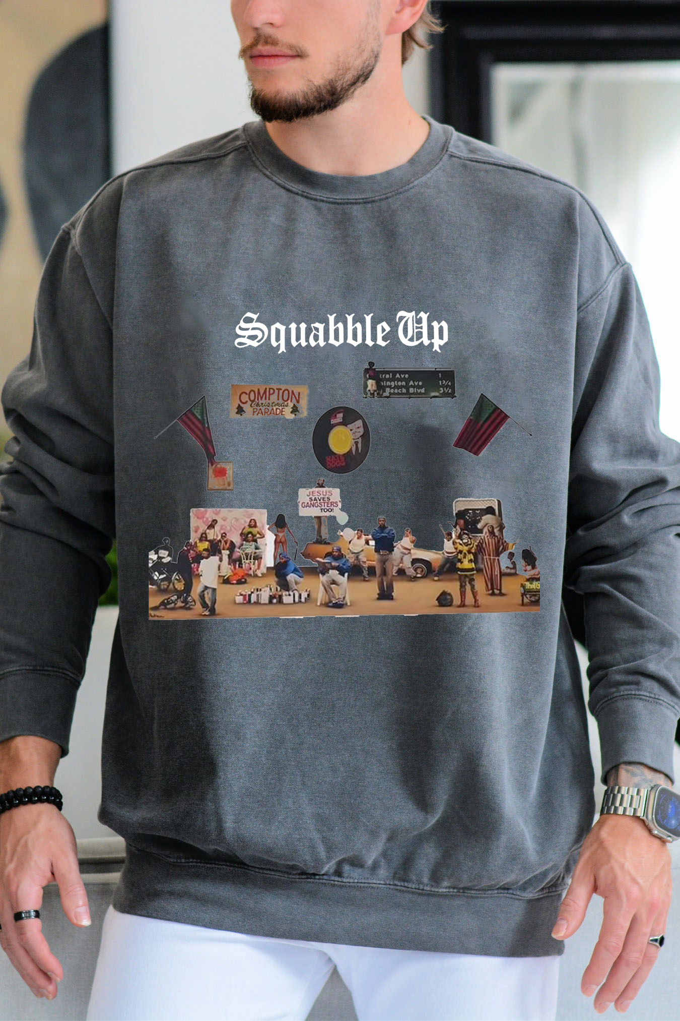 Kendrick Casual Men Sweatshirt