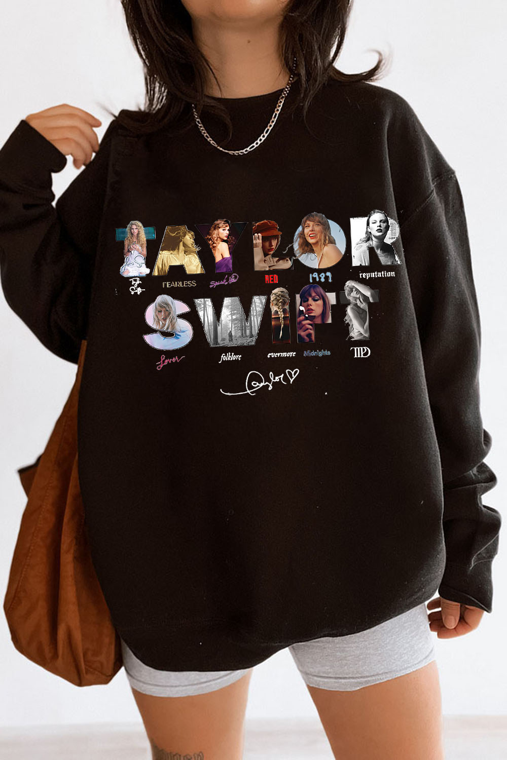 T S Album Cover Sweatshirt