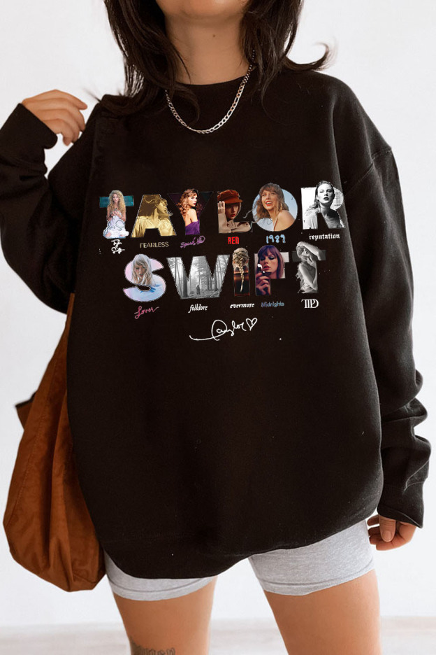 T S Album Cover Sweatshirt