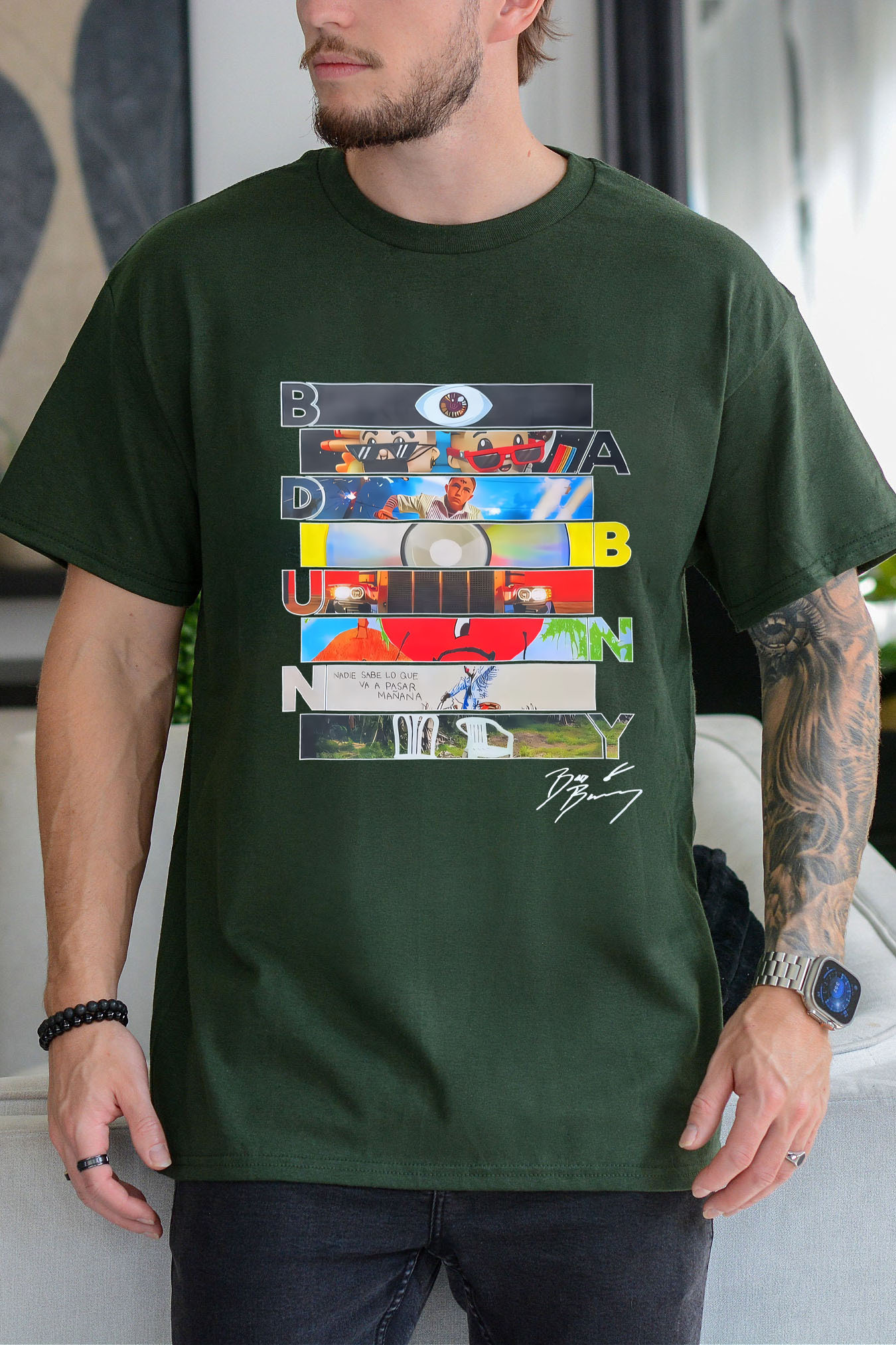 Bad Bunny Signature T Shirt Men